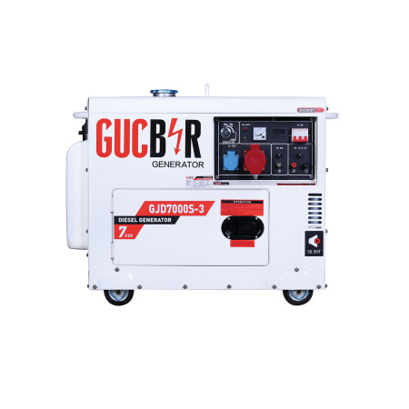 Дизельний генератор Gucbir GJD7000S-3 UA